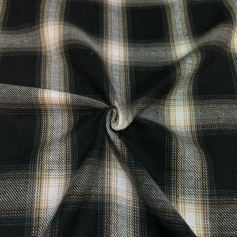 Soft Brushed Tartan Check Plaid Winceyette printed Fabric 55 inches wide MA1580