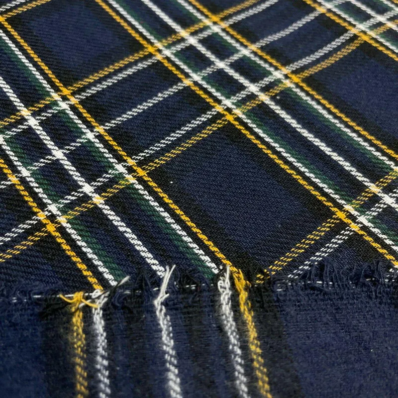 Soft Brushed Tartan Check Plaid Winceyette printed Fabric 55 inches wide MA1580