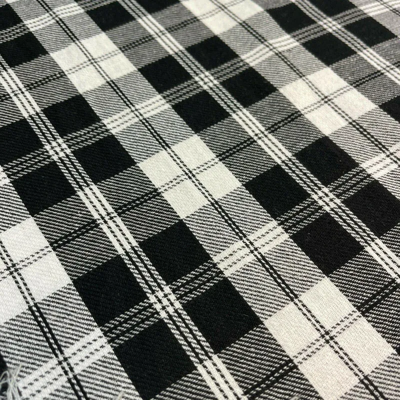 Soft Brushed Tartan Check Plaid Winceyette printed Fabric 55 inches wide MA1580