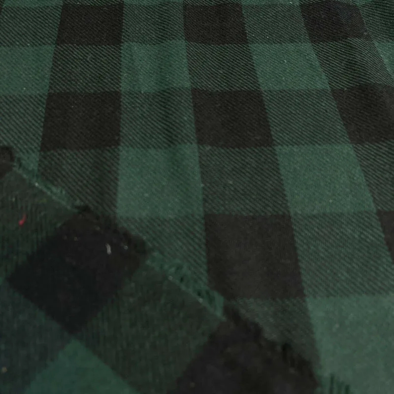Soft Brushed Tartan Check Plaid Winceyette printed Fabric 55 inches wide MA1580