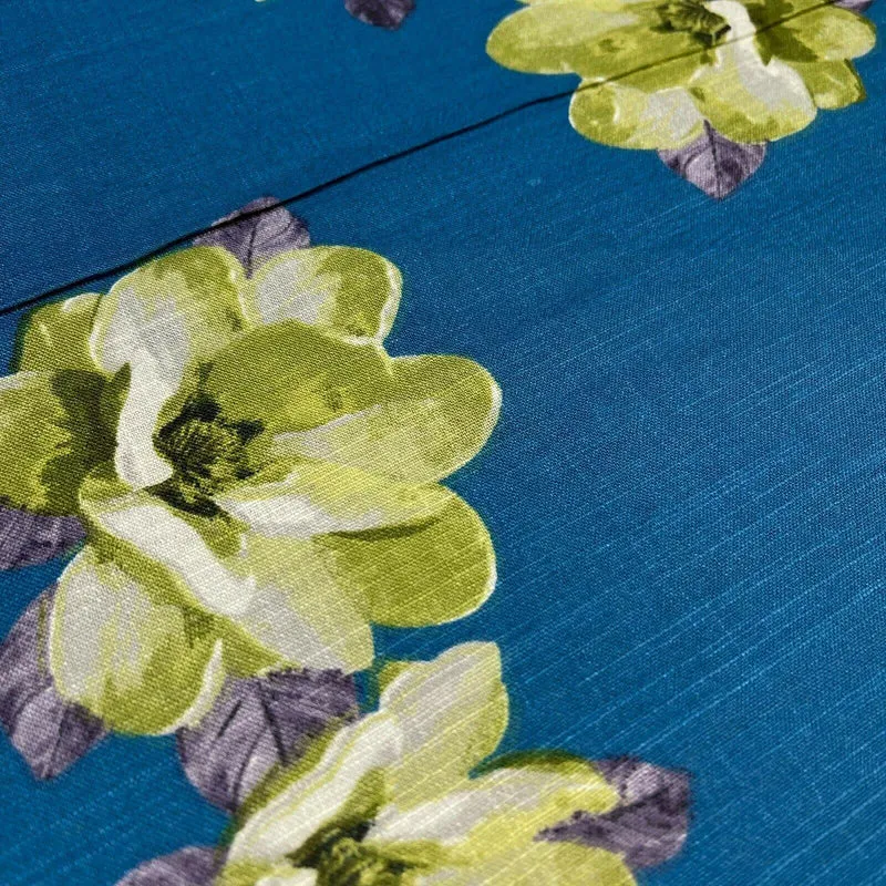 Floral Linen Rayon Dress Fabric M1573 Mtex