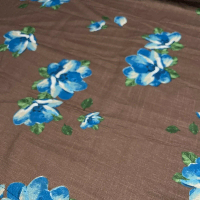 Floral Linen Rayon Dress Fabric M1573 Mtex