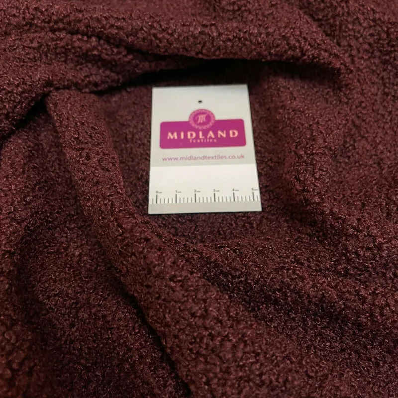 Cuddle Soft Sherpa fleece faux lambswool look clothing craft Fabric M1561 Mtex