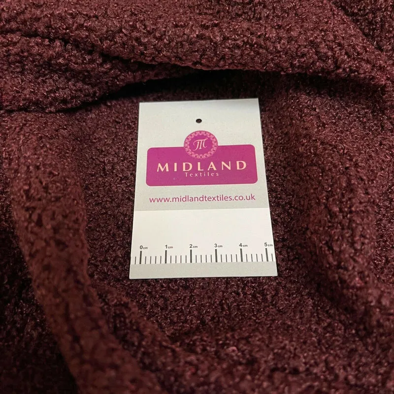 Cuddle Soft Sherpa fleece faux lambswool look clothing craft Fabric M1561 Mtex