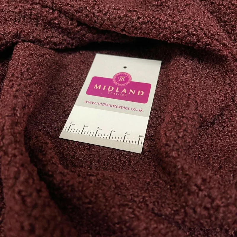 Cuddle Soft Sherpa fleece faux lambswool look clothing craft Fabric M1561 Mtex