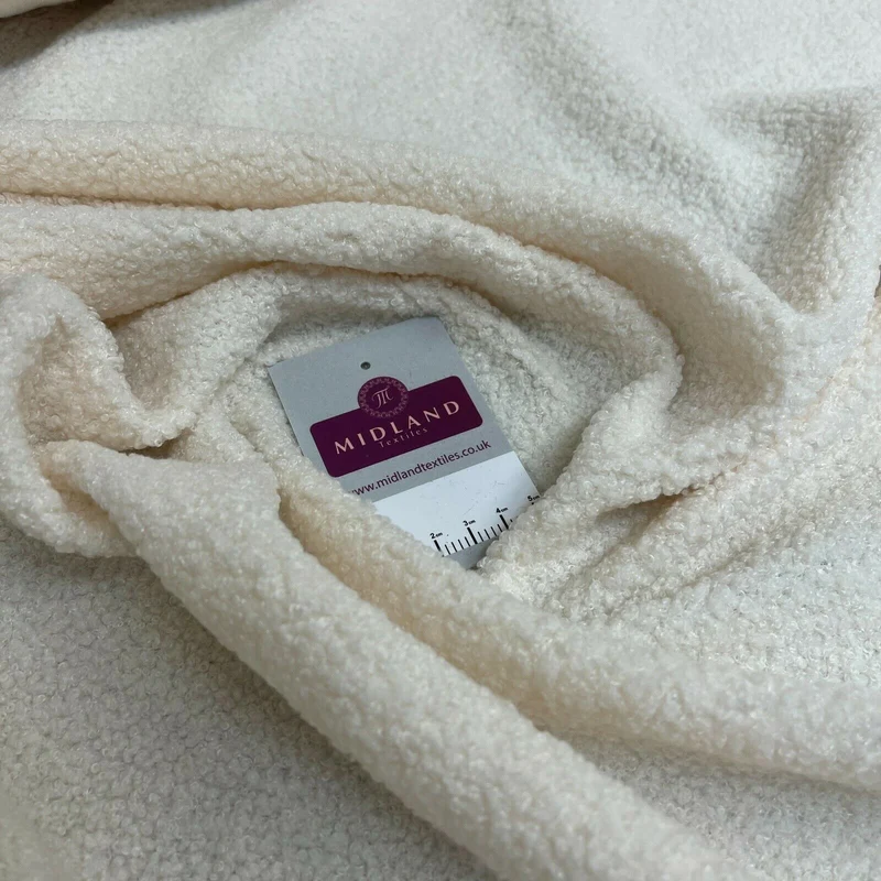Cuddle Soft Sherpa fleece faux lambswool look clothing craft Fabric M1561 Mtex