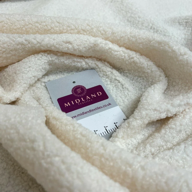 Cuddle Soft Sherpa fleece faux lambswool look clothing craft Fabric M1561 Mtex