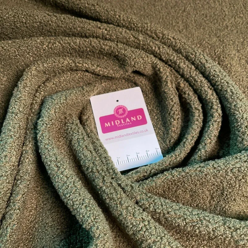 Cuddle Soft Sherpa fleece faux lambswool look clothing craft Fabric M1561 Mtex
