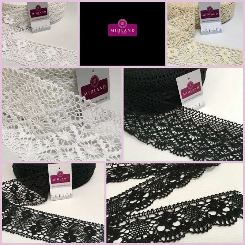 Crochet Cotton Lace Trim M1529