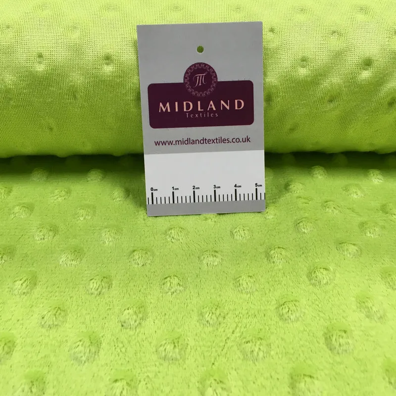 Plain Dimple Cuddle Fleece Fabric M1479 Mtex