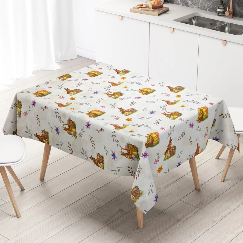 Wachstuch Rolle Meterware Rollenware P1150-1 geprägt Ostern Ostereier Osterhase