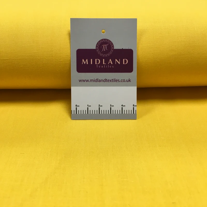 100% Cambric Egyptian Cotton Plain Poplin Fabric M1482