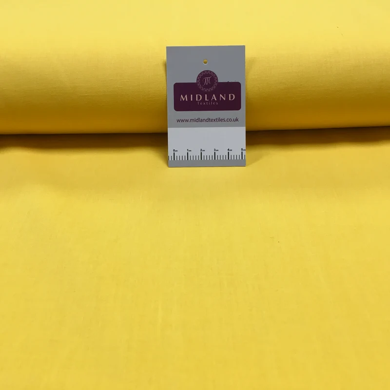 100% Cambric Egyptian Cotton Plain Poplin Fabric M1482