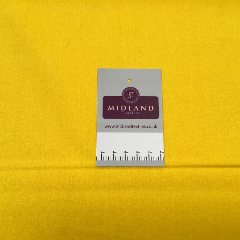 100% Cambric Egyptian Cotton Plain Poplin Fabric M1482