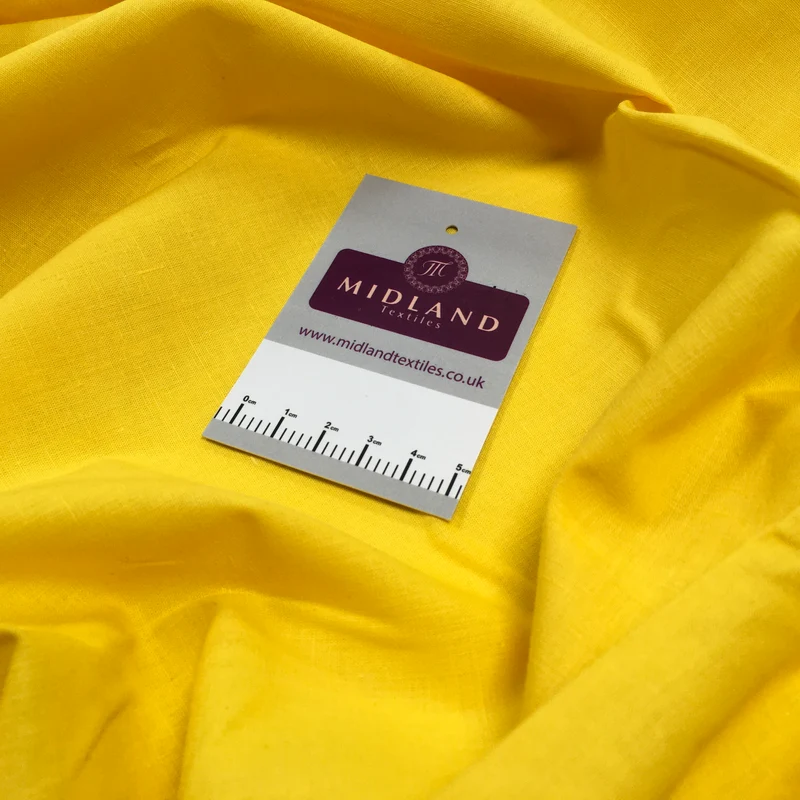 100% Cambric Egyptian Cotton Plain Poplin Fabric M1482