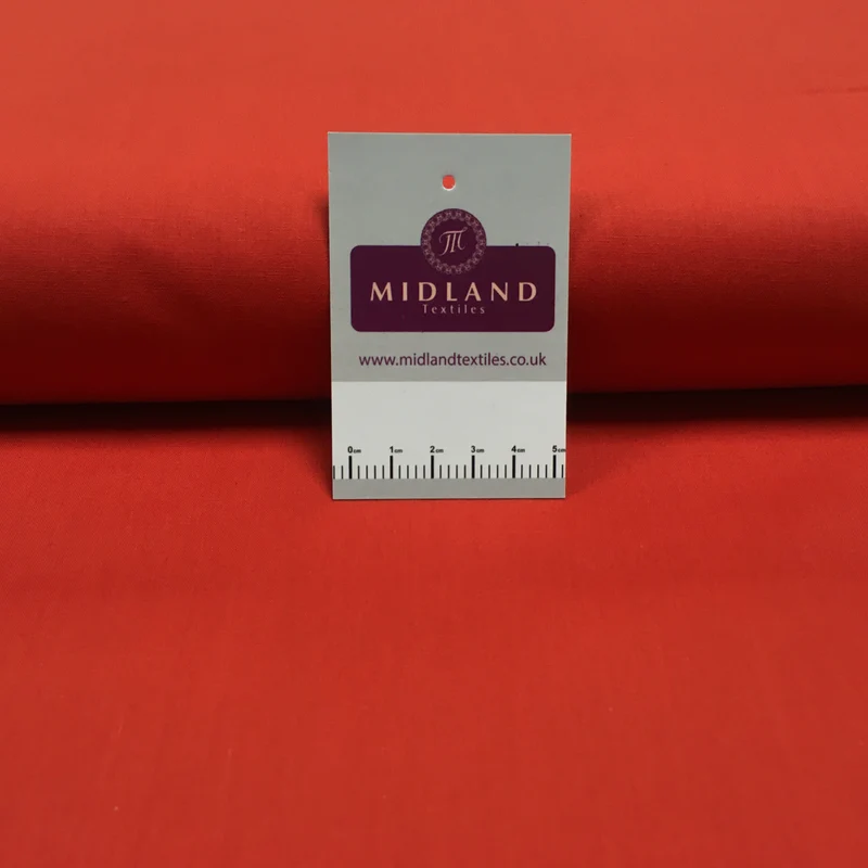 100% Cambric Egyptian Cotton Plain Poplin Fabric M1482