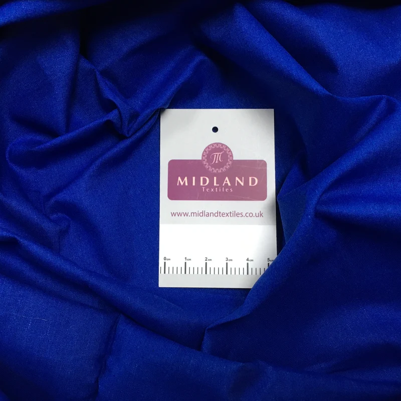 100% Cambric Egyptian Cotton Plain Poplin Fabric M1482