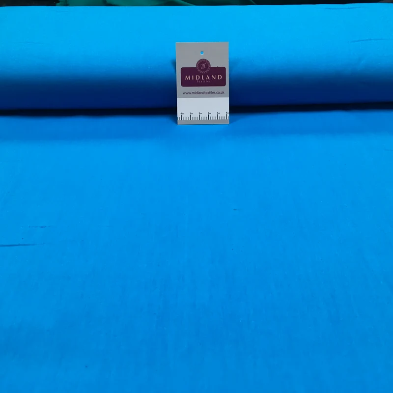 100% Cambric Egyptian Cotton Plain Poplin Fabric M1482