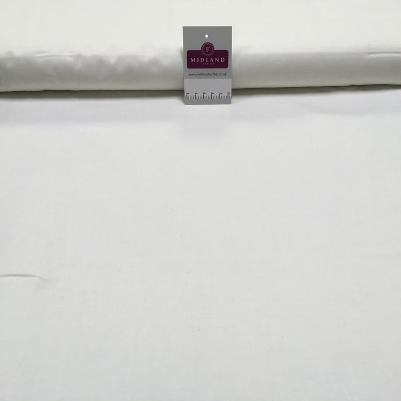 100% Cambric Egyptian Cotton Plain Poplin Fabric M1482