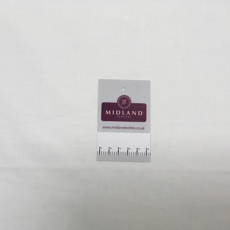 100% Cambric Egyptian Cotton Plain Poplin Fabric M1482
