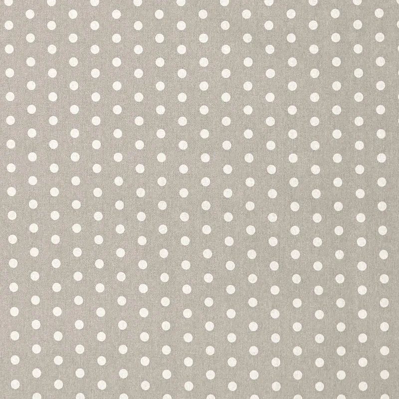 Jacquard Tischdecke aus beschichteter Baumwolle mit Fleckenschutz VAN GOGH Blanco beige Punkte eckig rund oval