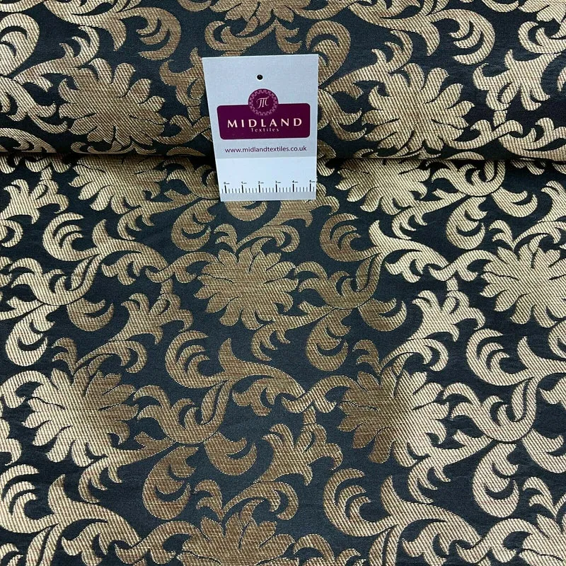 Floral ornamental Indian Brocade waistcoat fabric M1508 Mtex