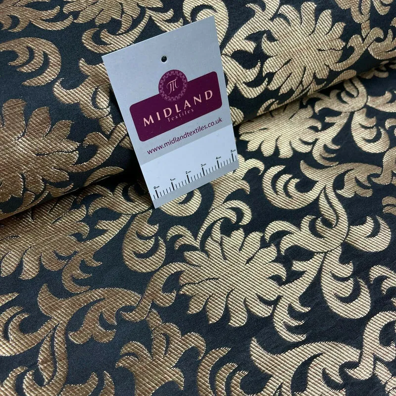 Floral ornamental Indian Brocade waistcoat fabric M1508 Mtex