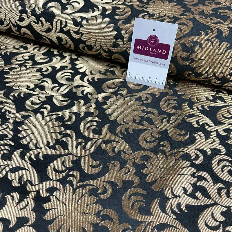 Floral ornamental Indian Brocade waistcoat fabric M1508 Mtex