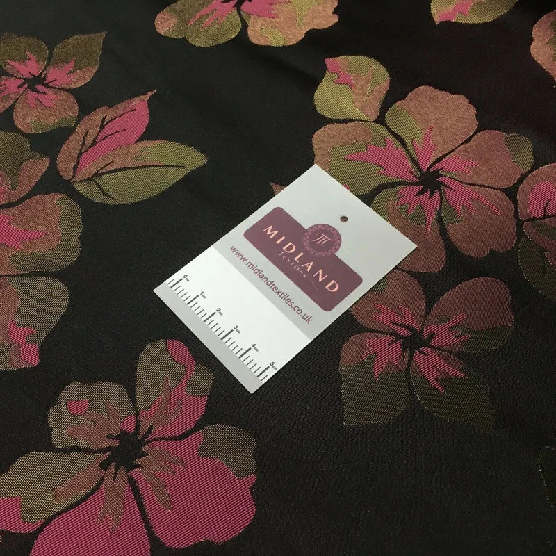 Indian floral Brocade wedding waistcoat fabric M1507 Mtex