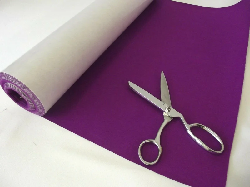 Plain Self Adhesive Backed Baize Felt Arts & Craft Fabric M1467 Lot 1