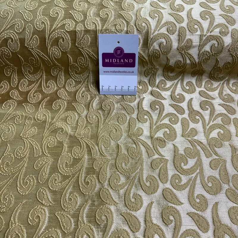Indian Ornamental Brocade wedding fabric M1502 Mtex