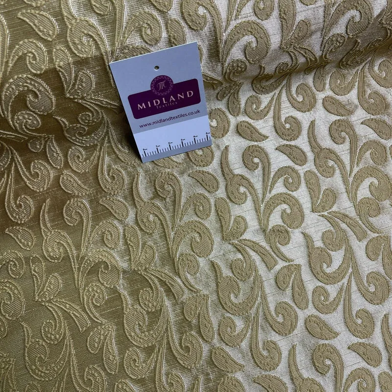 Indian Ornamental Brocade wedding fabric M1502 Mtex