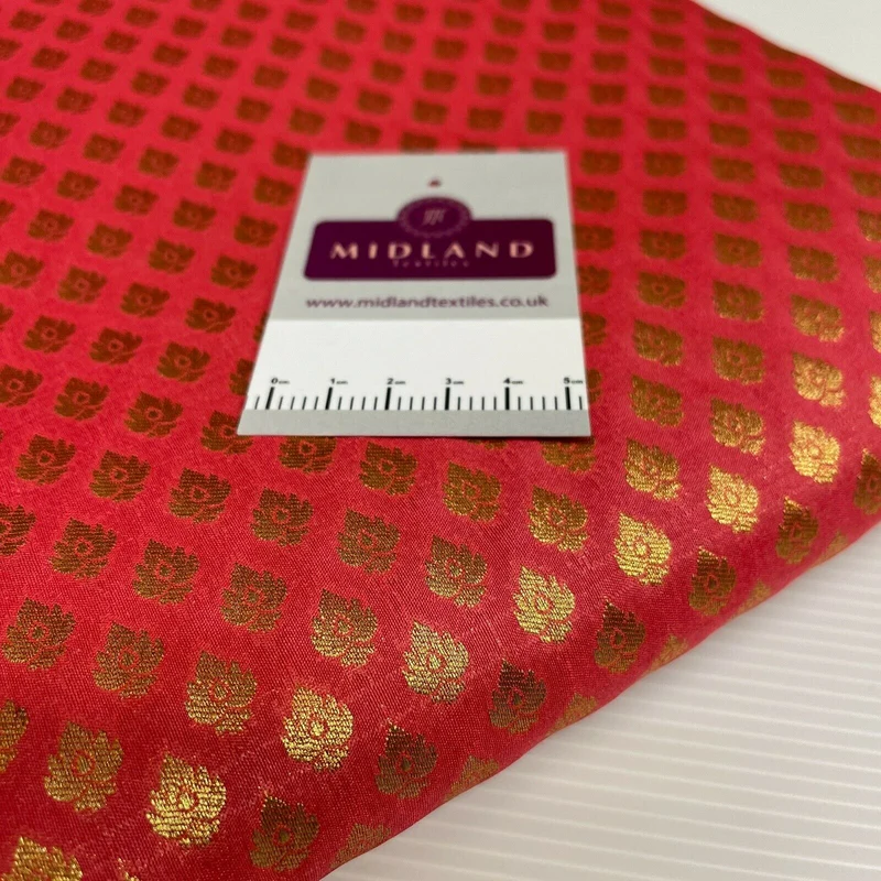 Indian Handloom brocade wedding fabric M1536 Mtex