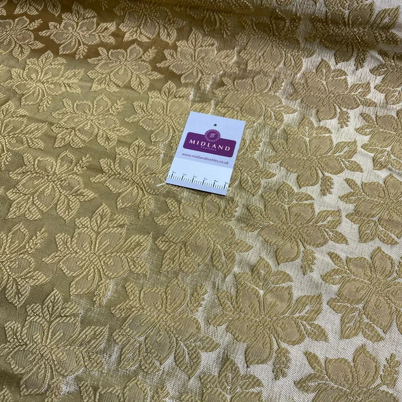 Floral Indian Brocade dress waistcoat fabric M1501 Mtex