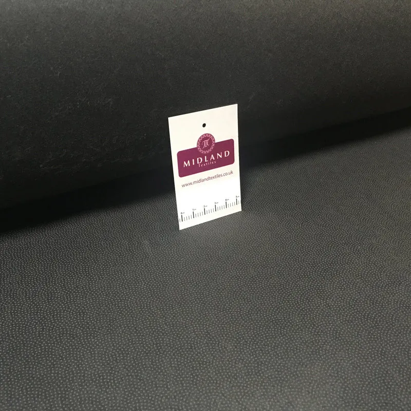 Black Medium weight iron on interfacing Fusible Fabric M1408 Mtex