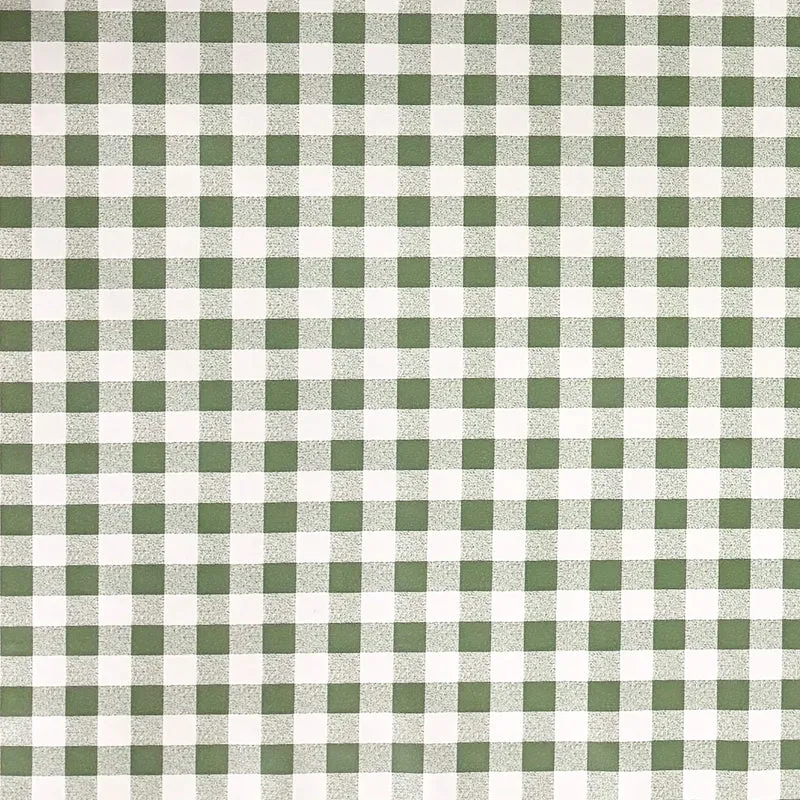 Wachstuch Tischdecke P107-3 grün kariert groß eckig rund oval