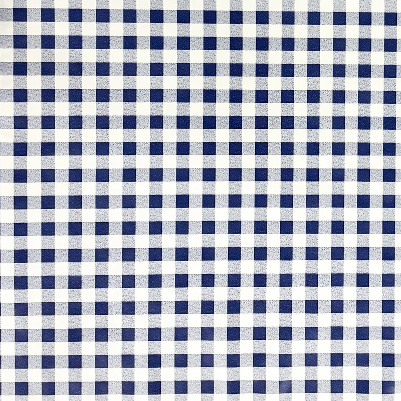 Wachstuch Tischdecke P107-2 blau kariert groß eckig rund oval