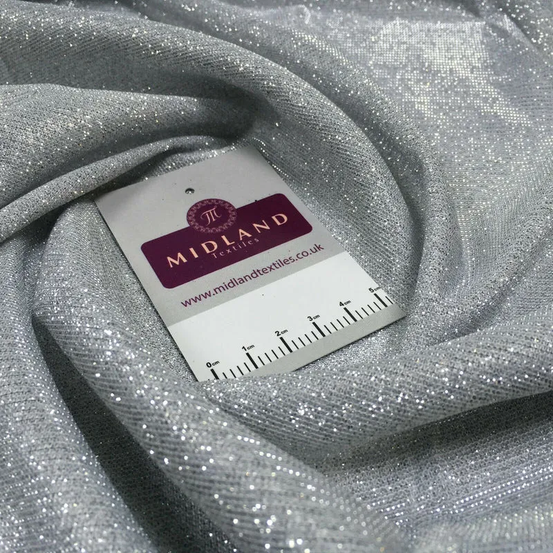 Shimmer Moonlight Shiny Stretch glitter nylon fabric M1433 Mtex