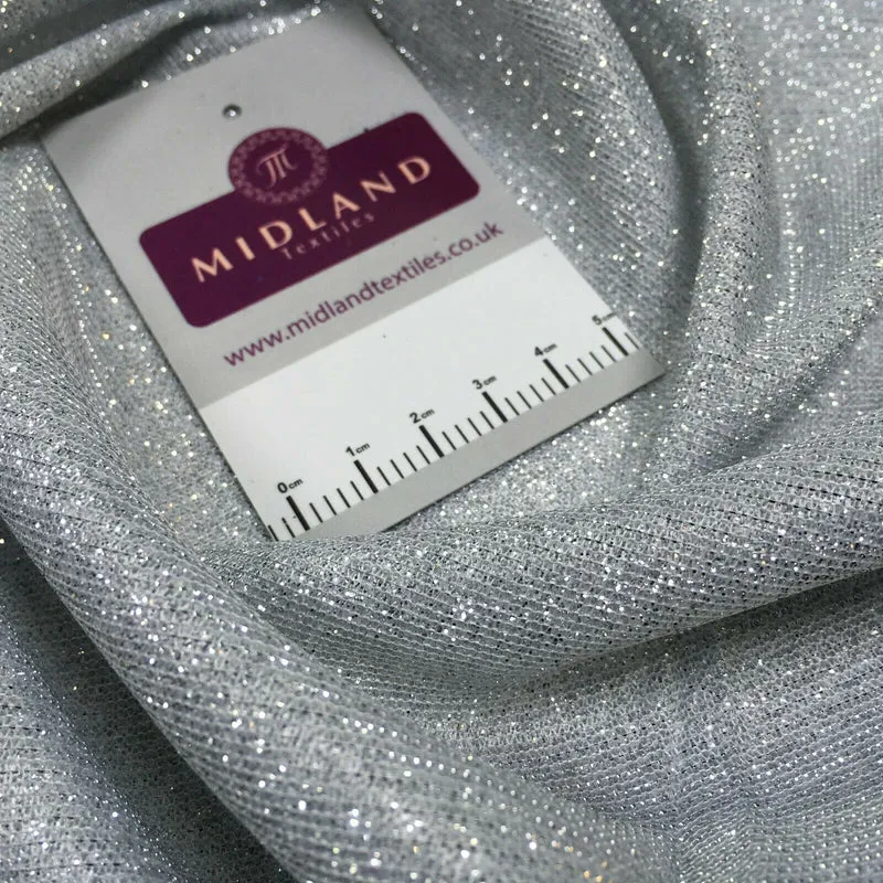 Shimmer Moonlight Shiny Stretch glitter nylon fabric M1433 Mtex