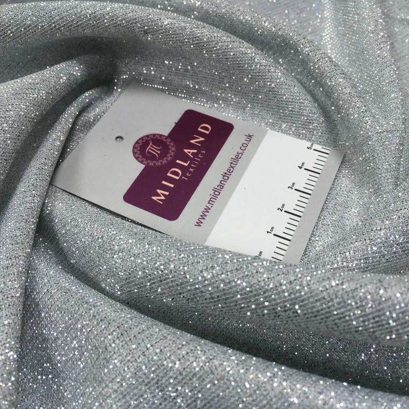 Shimmer Moonlight Shiny Stretch glitter nylon fabric M1433 Mtex