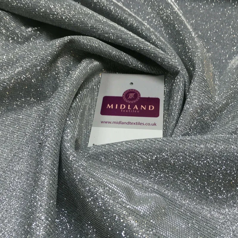 Shimmer Moonlight Shiny Stretch glitter nylon fabric M1433 Mtex