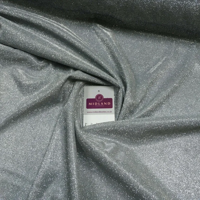 Shimmer Moonlight Shiny Stretch glitter nylon fabric M1433 Mtex