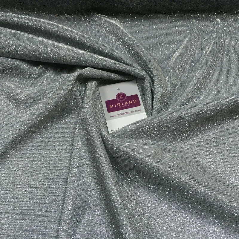 Shimmer Moonlight Shiny Stretch glitter nylon fabric M1433 Mtex