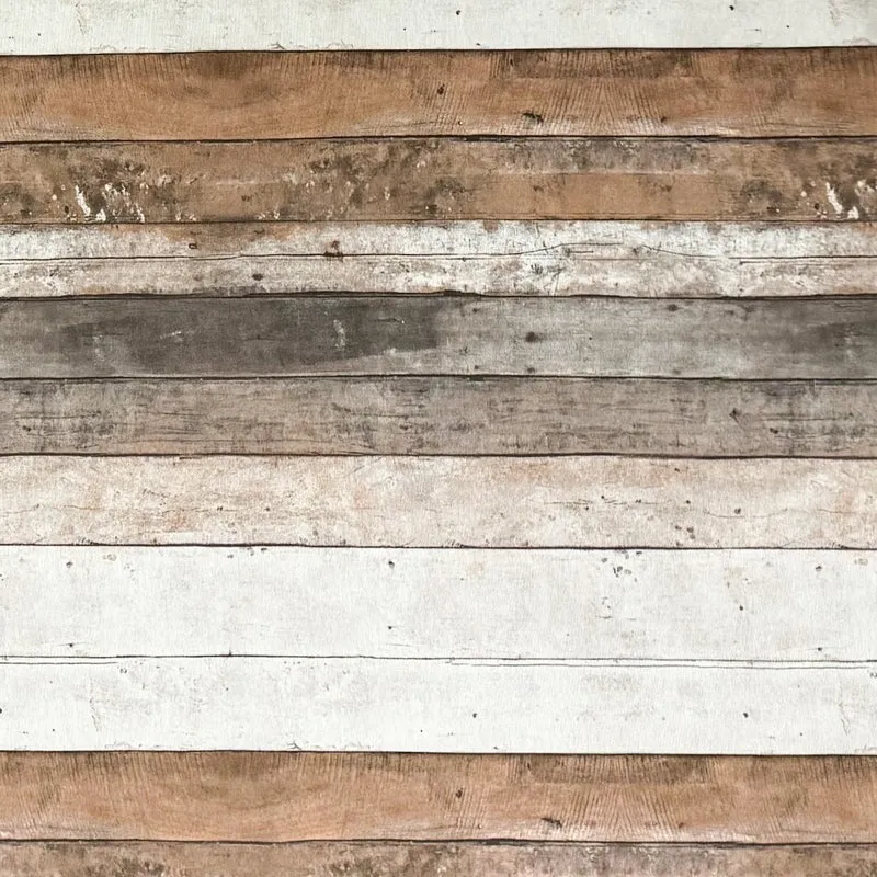 Jacquard Tischdecke aus beschichteter Baumwolle mit Fleckenschutz CIPRES Holz Holzdielen Alm eckig rund oval