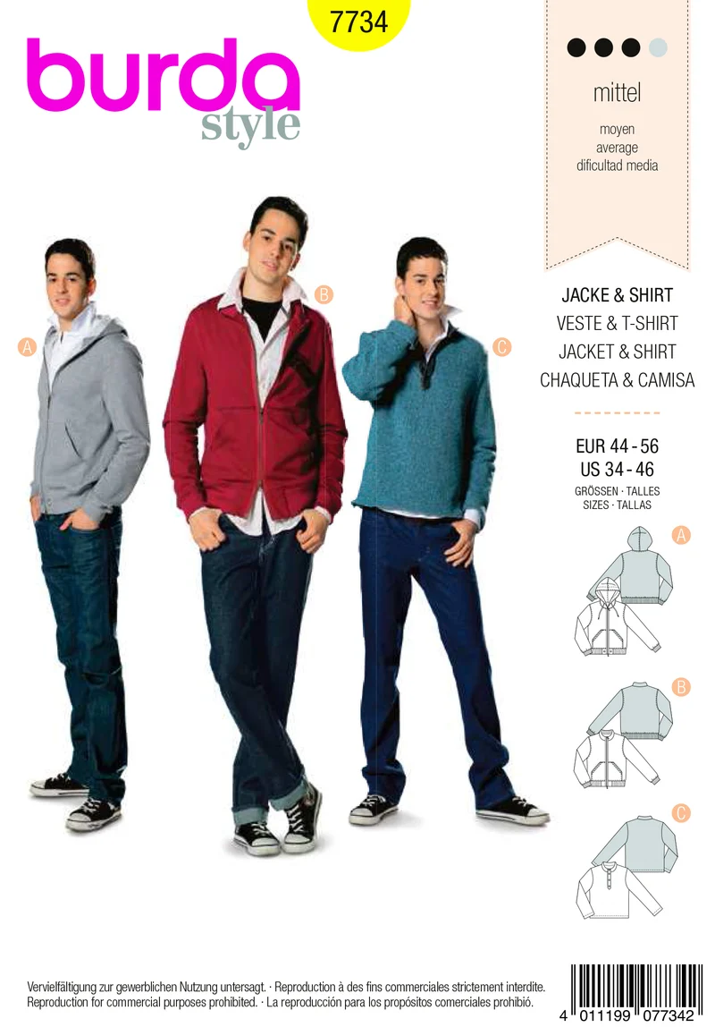 7734 Jacke / Shirt