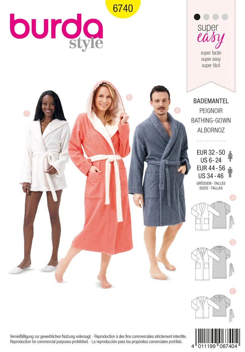 6740 Bademantel