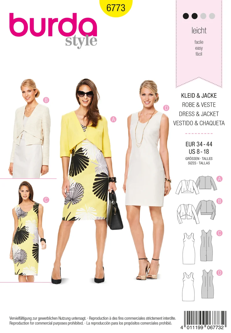 6773 Kleid, Jacke