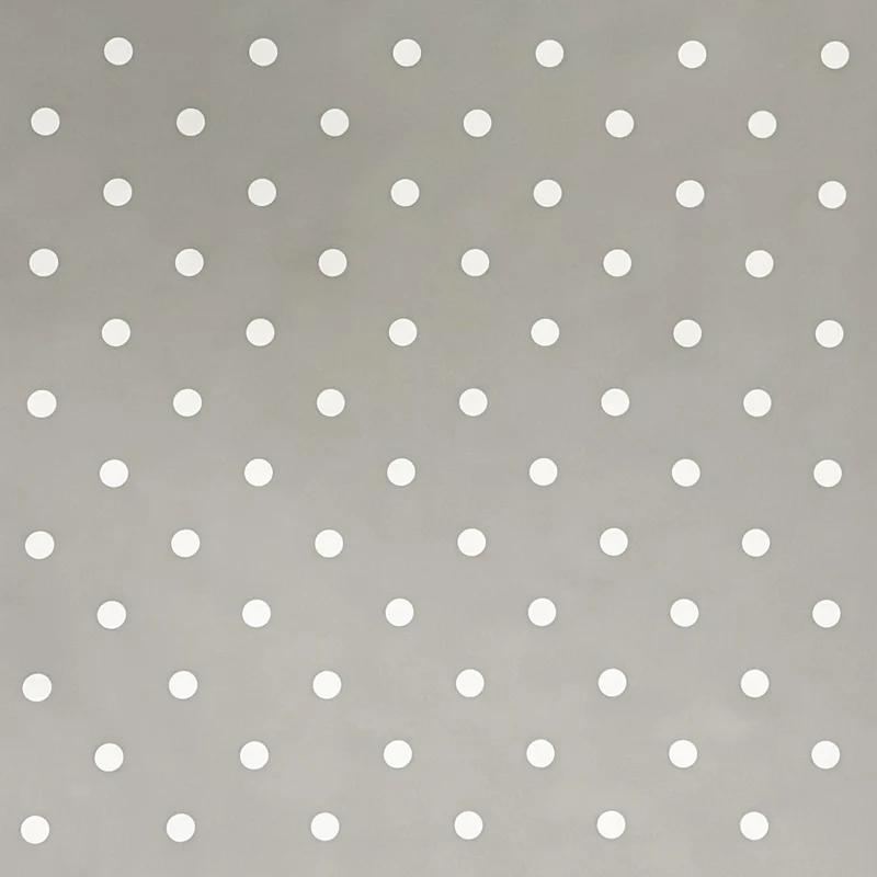 Wachstuch Tischdecke B1586-17 grau Punkte Polka Dots eckig rund oval