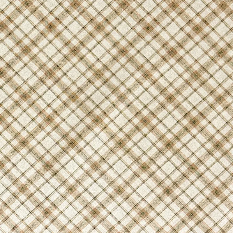 Wachstuch Tischdecke geprägt 128A beige grün kariert Schottenkaro eckig rund oval