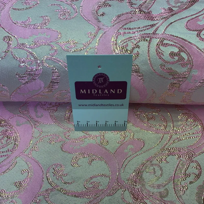 Lurex Ornamental Brocade wedding fabric M1498 Mtex